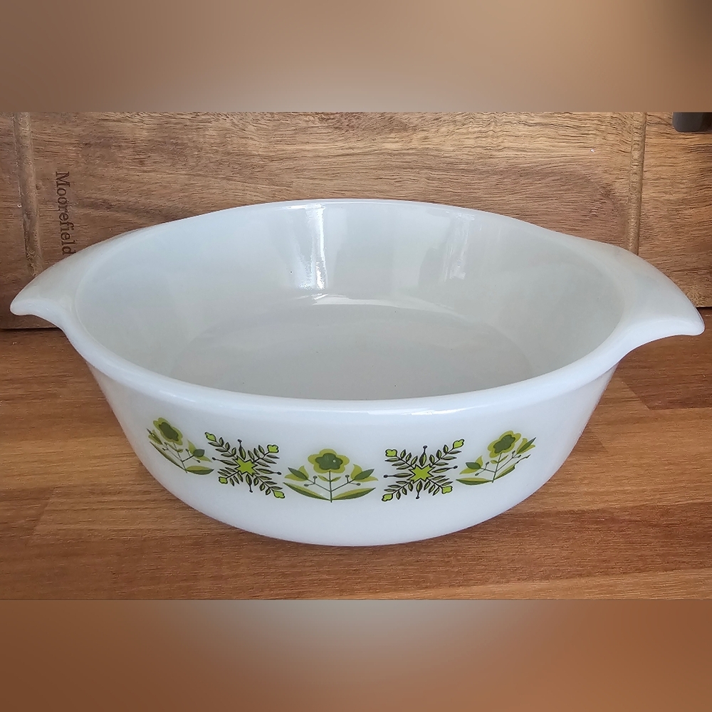 Anchor Hocking glass dish